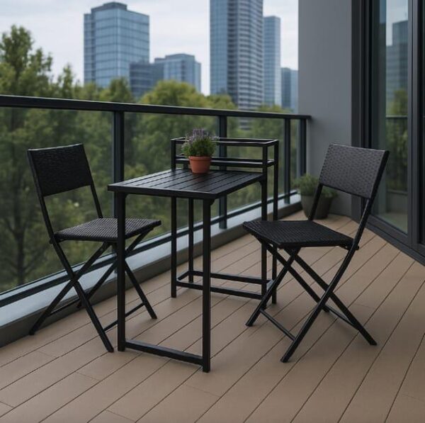 Conjunto Plegable Para Balcón o Terraza